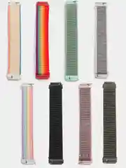 Черный нейлоновый ремешок для Huawei Honor Band 7