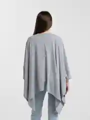 Белый женский кардиган оверсайз
