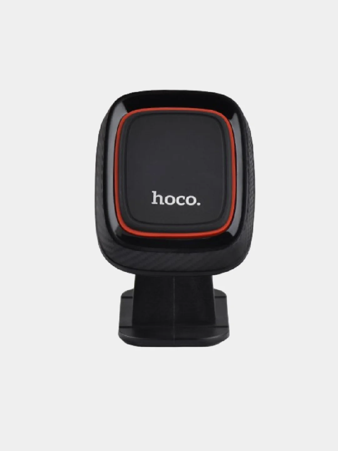 Черный автомобильный магнитный держатель Hoco CA24 на торпеду, вращение на 360 градусов