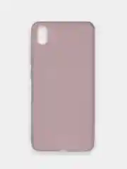 Бежевый чехол Xiaomi Redmi 7A силиконовый цветной матовый (Сяоми Редми 7А)