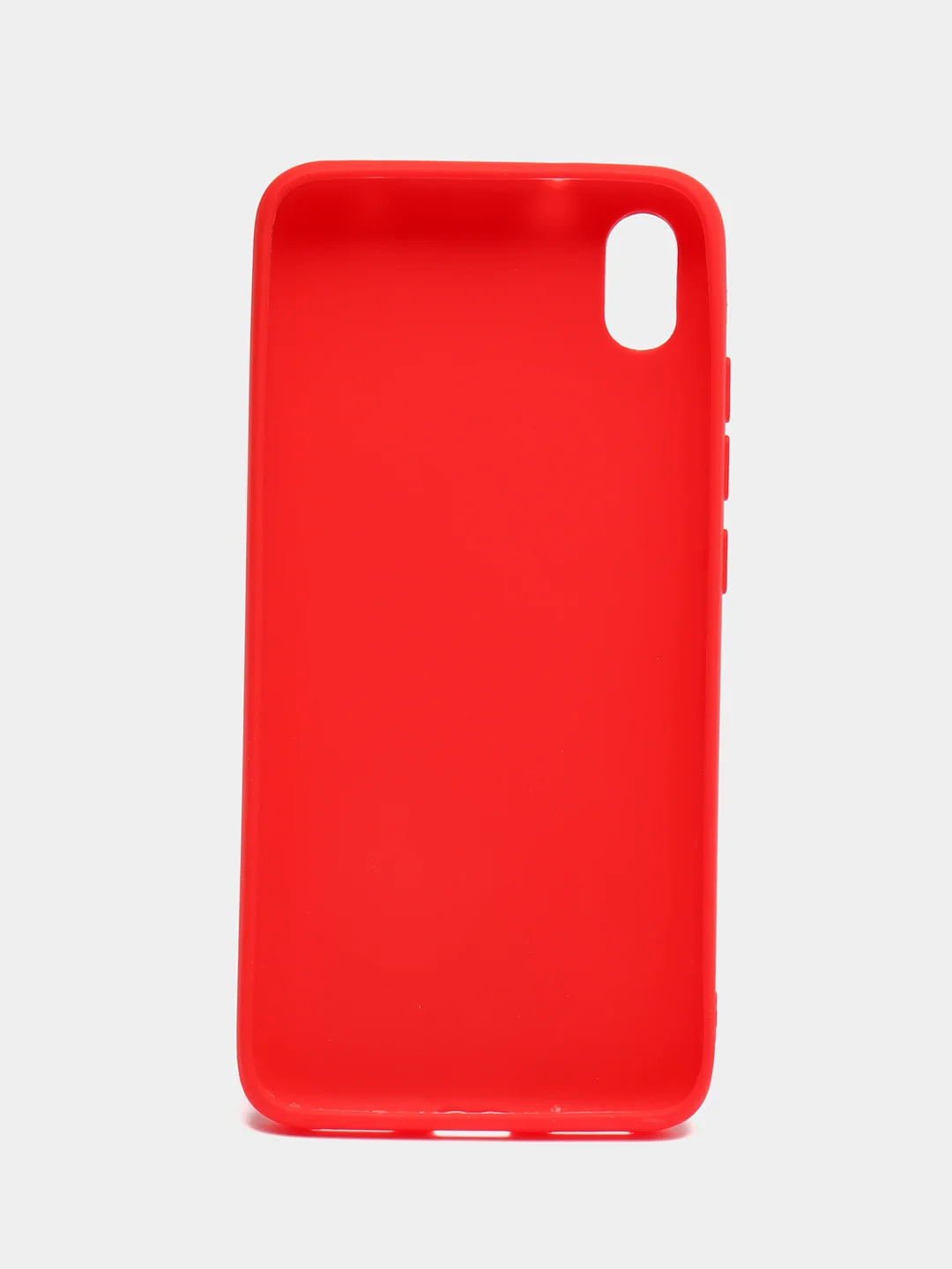 Красный чехол Xiaomi Redmi 7A силиконовый цветной матовый (Сяоми Редми 7А)