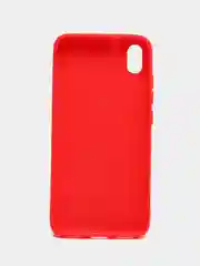 Красный чехол Xiaomi Redmi 7A силиконовый цветной матовый (Сяоми Редми 7А)
