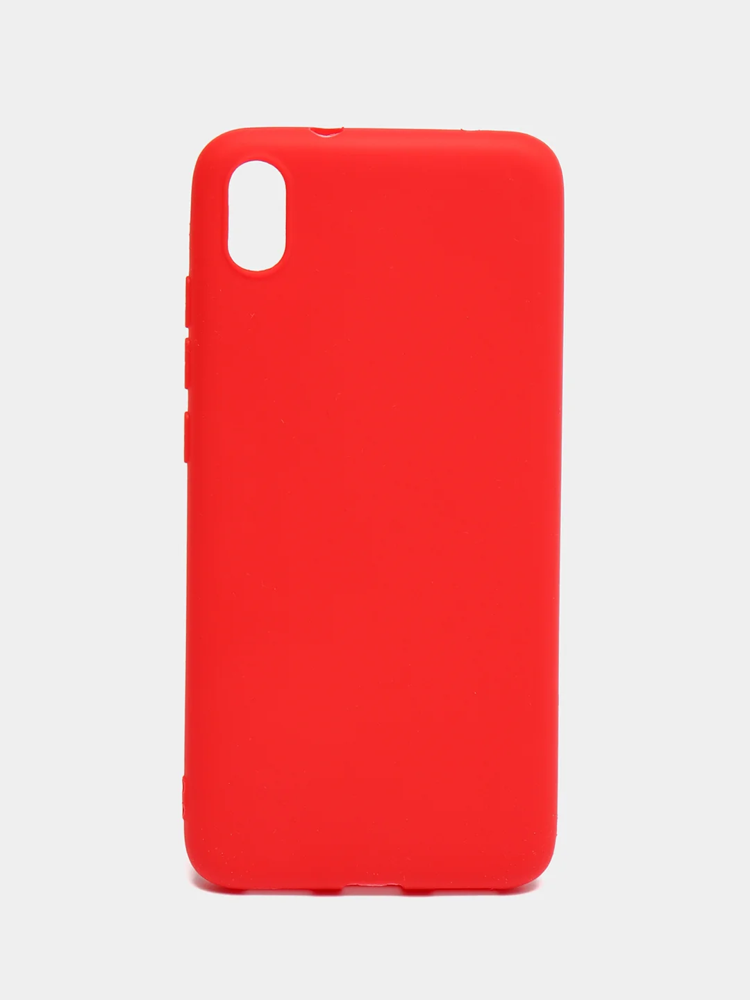 Красный чехол Xiaomi Redmi 7A силиконовый цветной матовый (Сяоми Редми 7А)
