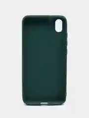 Зеленый чехол Xiaomi Redmi 7A силиконовый цветной матовый (Сяоми Редми 7А)