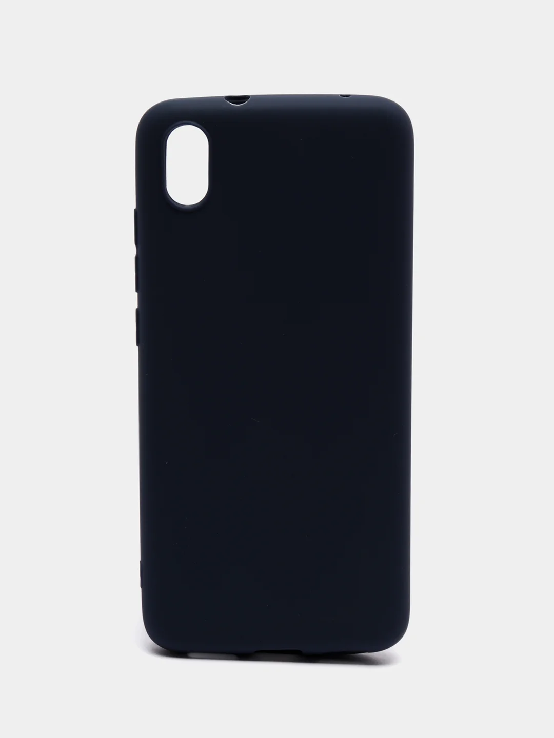 Темно-синий чехол Xiaomi Redmi 7A силиконовый цветной матовый (Сяоми Редми 7А)