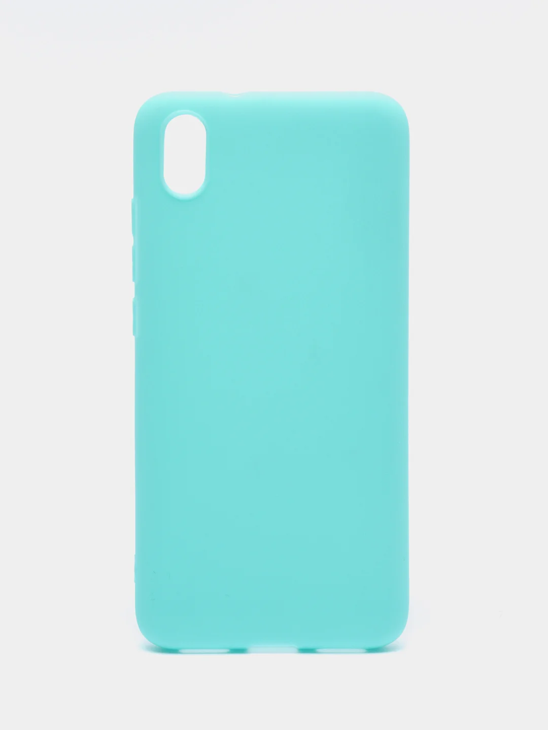 Бирюзовый чехол Xiaomi Redmi 7A силиконовый цветной матовый (Сяоми Редми 7А)