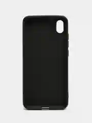 Черный чехол Xiaomi Redmi 7A силиконовый цветной матовый (Сяоми Редми 7А)