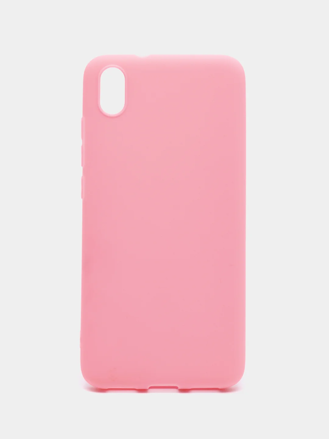 Розовый чехол Xiaomi Redmi 7A силиконовый цветной матовый (Сяоми Редми 7А)