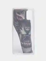 Угольный чехол Samsung Galaxy A41, Самсунг Галакси А41 прозрачный с рисунком