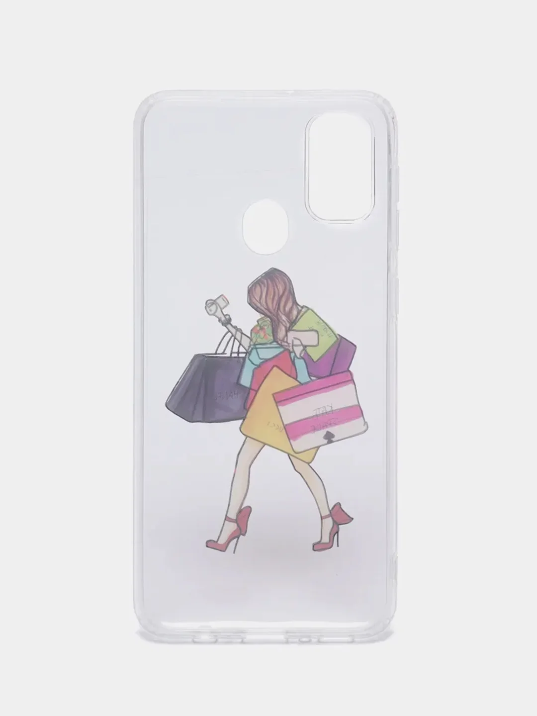 Манго чехол Samsung Galaxy M21 / M30s, Самсунг Галакси М21 / М30с прозрачный с рисунком
