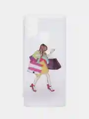 Манго чехол Samsung Galaxy M21 / M30s, Самсунг Галакси М21 / М30с прозрачный с рисунком