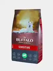Корм сухой Mr. Buffalo Sensitive для собак с чувствительным пищеварением с ягненком, 14 кг