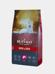 Корм сухой Mr.Buffalo для собак, для здоровой кожи и шерсти, с лососем, 800 г