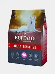 Сухой корм Mr.Buffalo для взрослых собак с чувствительным пищеварением, с индейкой, 2кг