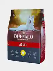Корм сухой  Mr. Buffalo для взрослых собак средних и крупных пород, с курицей, 2 кг