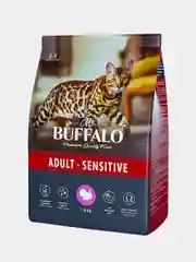 Сухой корм Mr.Buffalo для кошек с чувствительным пищеварением, с индейкой, 1.8 кг