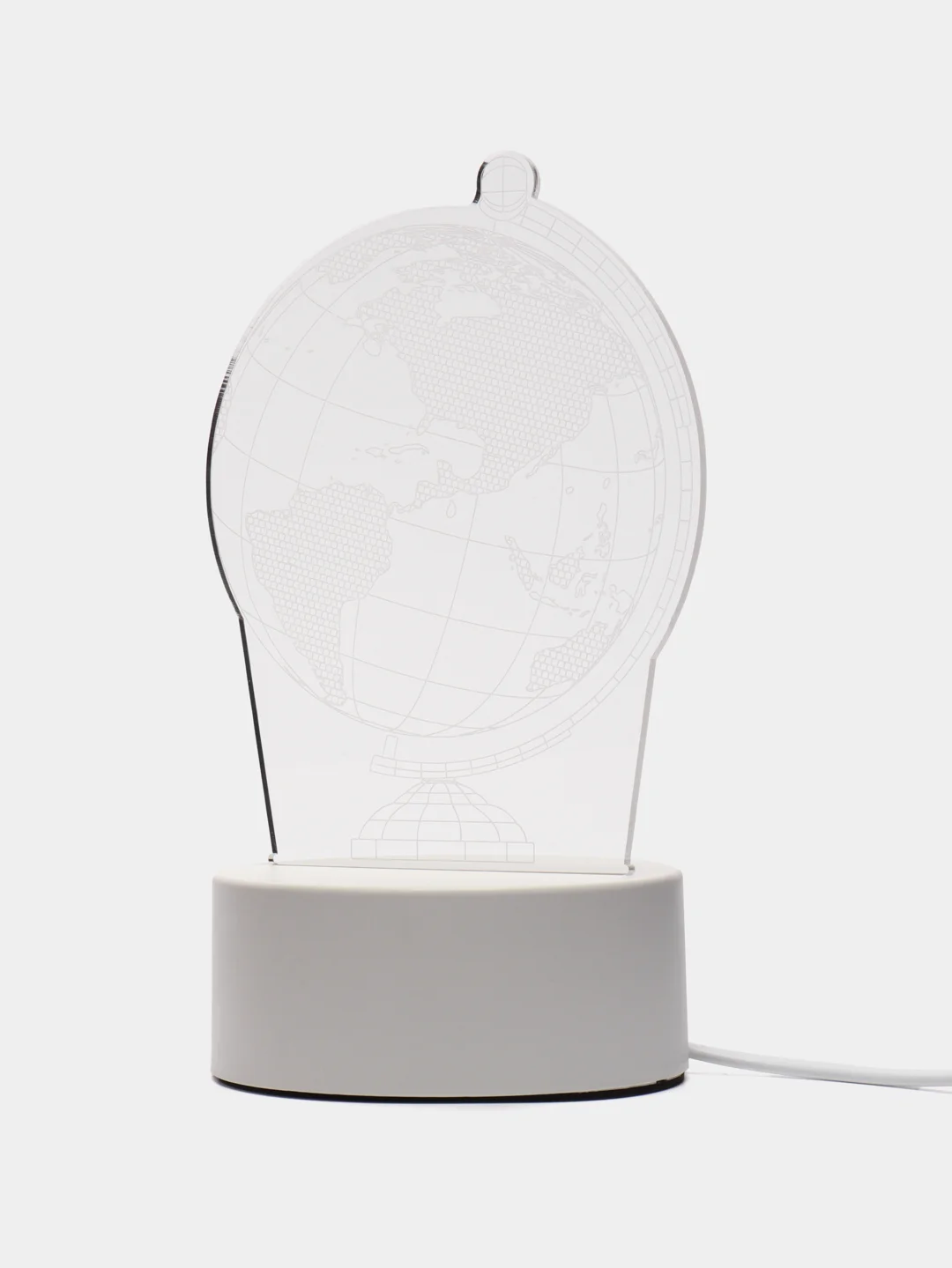 Белый светильник-ночник светодиодный, LED, 3 цвета