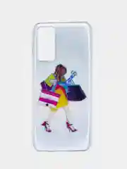 Манго чехол Huawei Honor 30 / Honor 30 Premium, Хуавей Хонор 30 (Премиум) прозрачный с рисунком