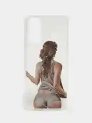 Бежевый чехол Huawei Honor 30 / Honor 30 Premium, Хуавей Хонор 30 (Премиум) прозрачный с рисунком