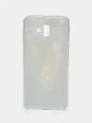 Голубой чехол Samsung Galaxy J6+ / J6 Plus, Галакси Джи6+ / Джи6 Плюс, силиконовый с рисунком