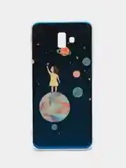 Морской чехол Samsung Galaxy J6+ / J6 Plus, Галакси Джи6+ / Джи6 Плюс, силиконовый с рисунком
