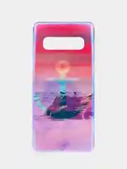 Лавандовый чехол Samsung Galaxy S10, S10e, S10+ Plus, Галакси С10, С10е, С10+ силиконовый с рисунком