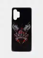 Алый чехол Samsung Galaxy A32 4G чехол силиконовый с рисунком (Самсунг Галакси А32)