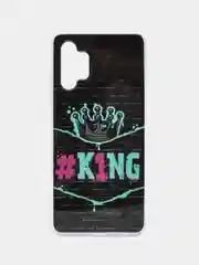 Бирюзовый чехол Samsung Galaxy A32 4G чехол силиконовый с рисунком (Самсунг Галакси А32)