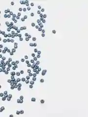 Небесно-голубой бисер крупный, стеклянный, 6/0, 4 мм Бисер разноразмерный