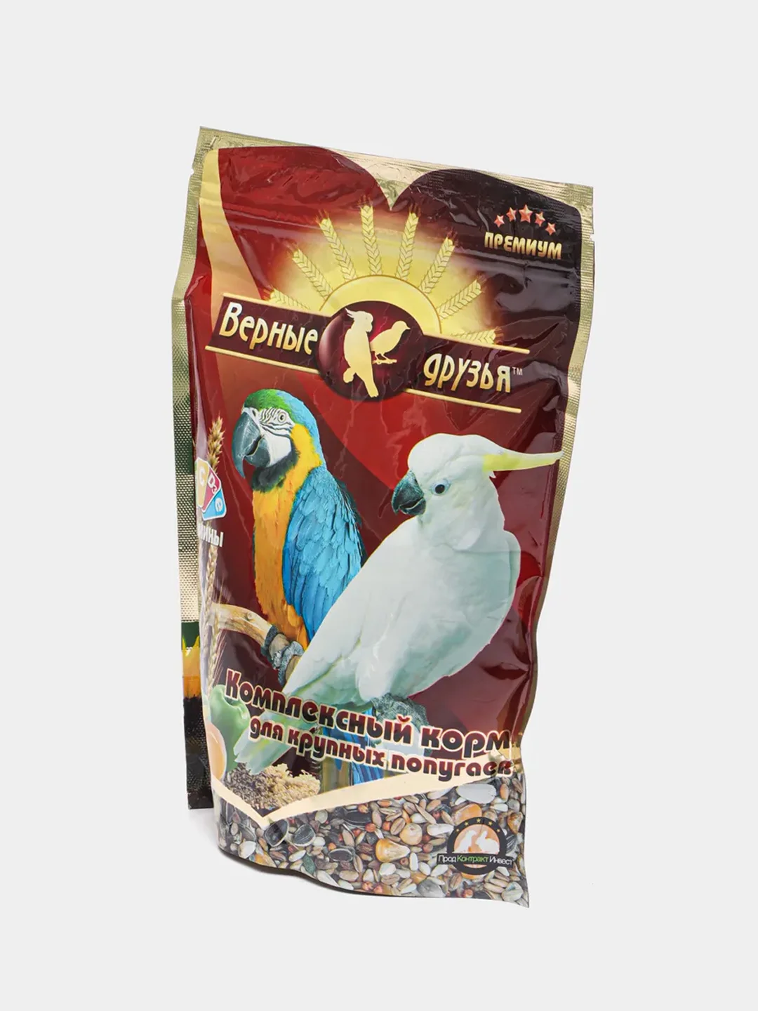 Корм для крупных попугаев "Верные друзья", 500 г