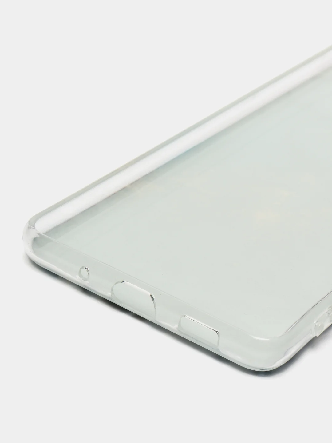 Голубой силиконовый чехол на Samsung Galaxy S20 FE / Самсунг S20 FE прозрачный, с рисунком