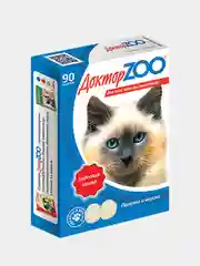 Лакомство мультивитаминное "Доктор ZOO", с морскими водорослями, 90 таблеток