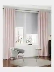 Розовый портьера "Канвас", 150 х 260 см, 1 штука