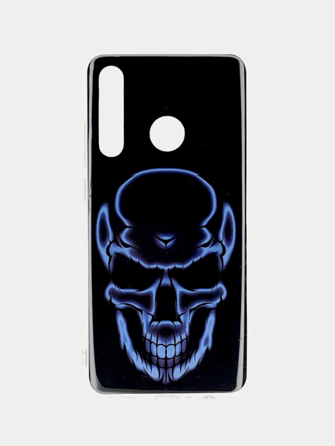 Серый металлик чехол Honor 10i / Honor 20E, Huawei P Smart 2019 / Honor 10 Lite, Хонор 10ай с рисунком
