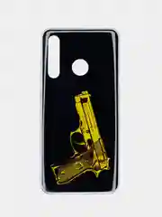 Золотистый хаки чехол Honor 10i / Honor 20E, Huawei P Smart 2019 / Honor 10 Lite, Хонор 10ай с рисунком