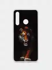 Светло-коричневый чехол Honor 10i / Honor 20E, Huawei P Smart 2019 / Honor 10 Lite, Хонор 10ай с рисунком