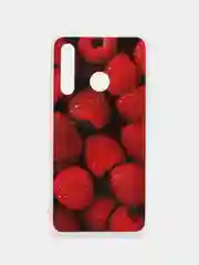 Бордовый чехол Honor 10i / Honor 20E, Huawei P Smart 2019 / Honor 10 Lite, Хонор 10ай с рисунком