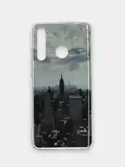 Зеленый чехол Honor 10i / Honor 20E, Huawei P Smart 2019 / Honor 10 Lite, Хонор 10ай с рисунком