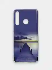 Алый чехол Honor 10i / Honor 20E, Huawei P Smart 2019 / Honor 10 Lite, Хонор 10ай с рисунком