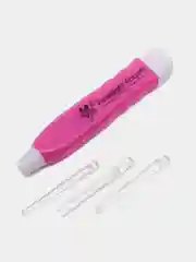 Розовый палочка для чистки ушей, с подсветкой