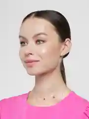 Серебряный цепочка-чокер на шею, со звездами
