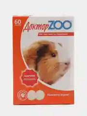 Мультивитаминное лакомство "Доктор Zoo" для морских свинок, 60 таблеток