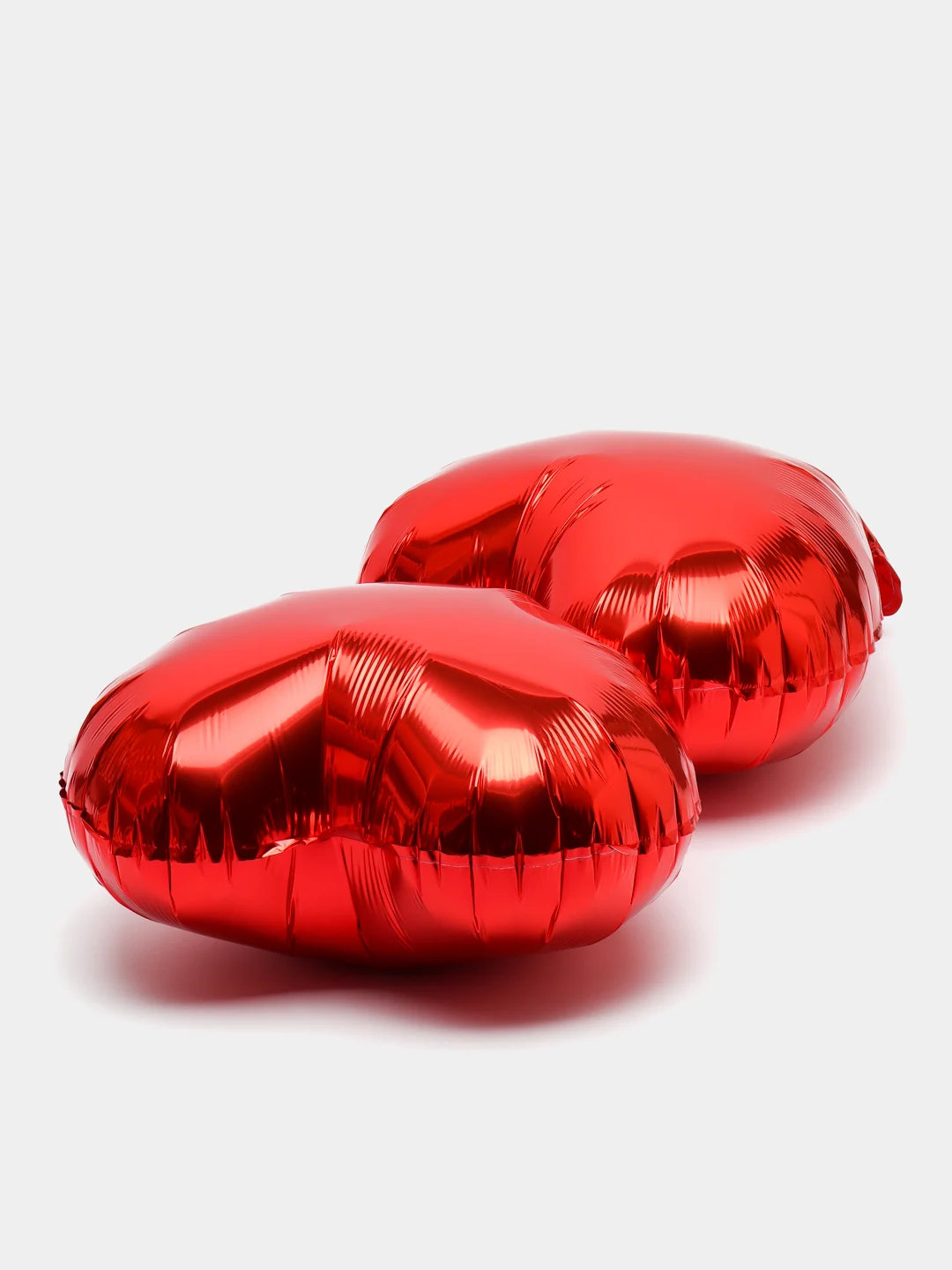 Красный шар фольгированный "Сердце", 45 см