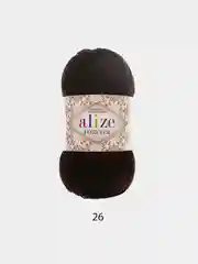 Коричневый пряжа Alize Forever 100% Микрофибра 50г 300м
