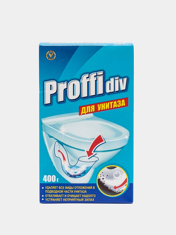 Средство для очистки сантехники Proffidiv, для унитаза, 400 г