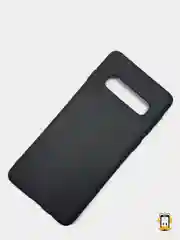 Чехол для Samsung Galaxy S10+ / S10 Plus, Самсунг Галакси С10+, черный силиконовый