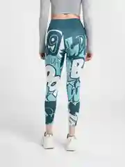 Зеленый легинсы женские, лосины