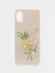 Светло-бежевый чехол для Samsung Galaxy A03 Core (Самсунг Галакси А03 Кор), силиконовый, с рисунком