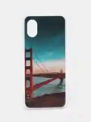 Морской чехол для Samsung Galaxy A03 Core (Самсунг Галакси А03 Кор), силиконовый, с рисунком