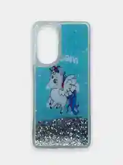 Ледяной чехол для Honor 50, Huawei Nova 9, Хонор 50, Хуавей Нова 9, силиконовый с блестками